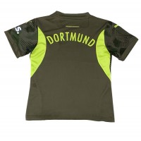 Maglie da calcio Borussia Dortmund Portiere Seconda Maglia 2024-25 Manica Corta